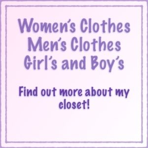 Find out more about my closet!